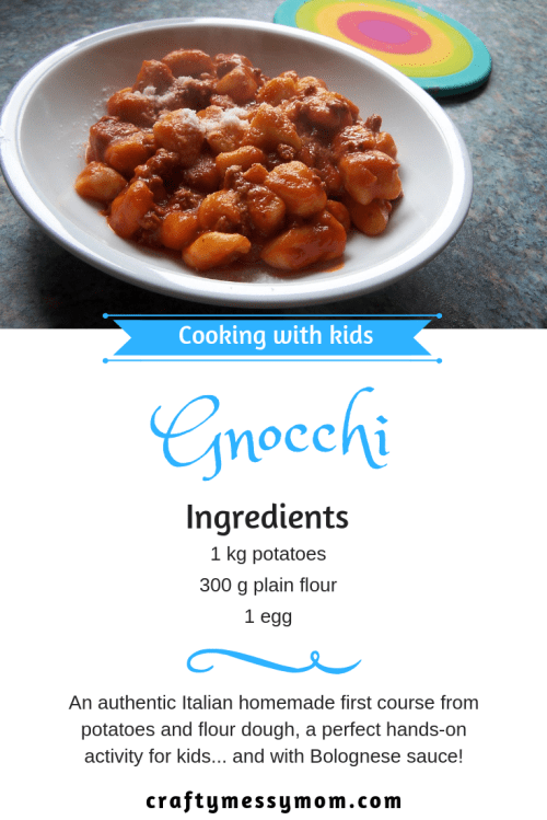 Gnocchi recipe - pin | craftymessymom.com