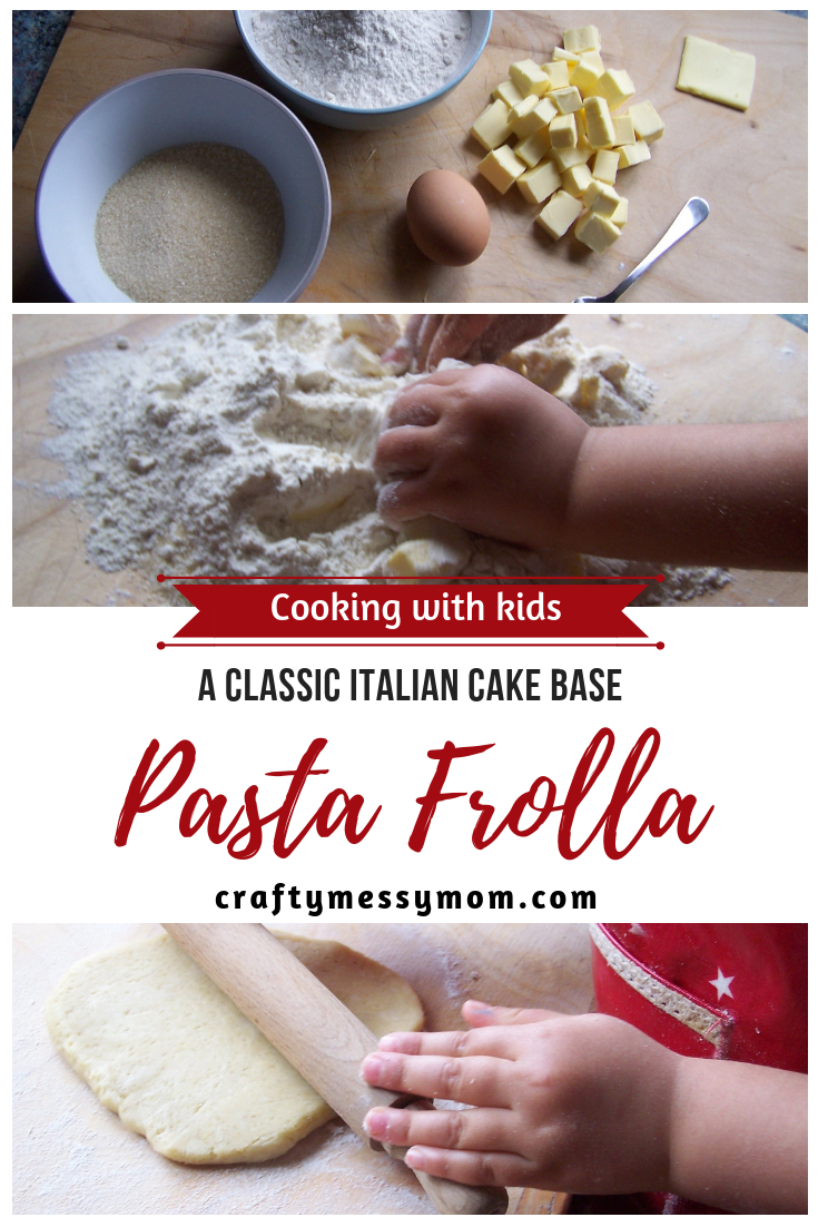Pasta frolla recipe - pin | craftymessymom.com