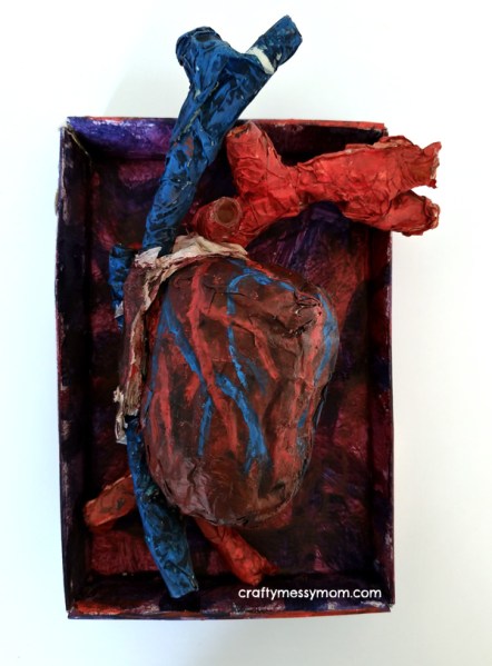 Halloween Costumes - Mad Scientist heart | craftymessymom.com