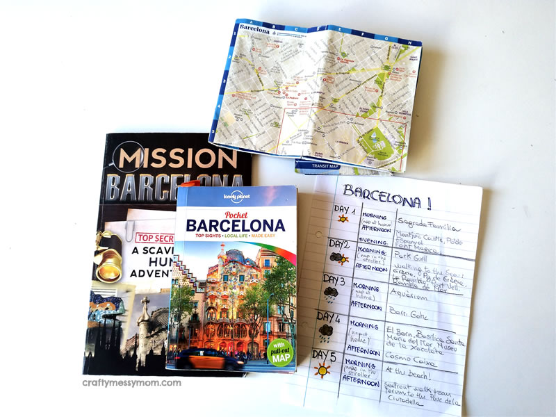 Travelling with kids - Barcelona-resources | craftymessymom.com
