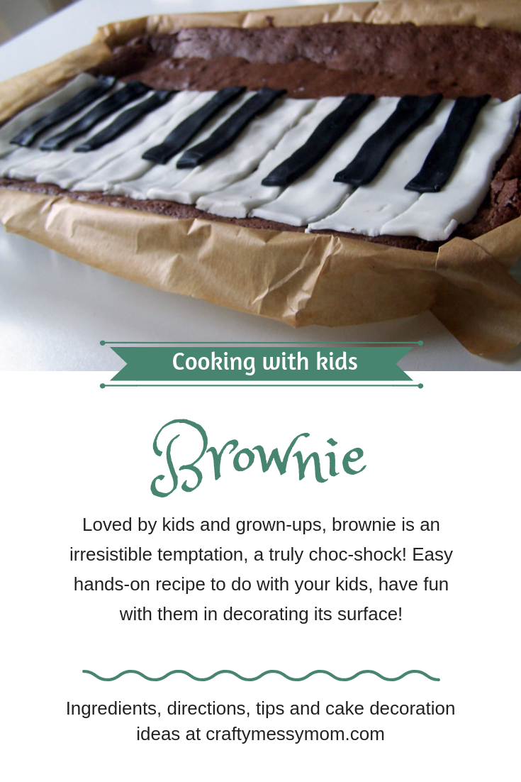 Brownie recipe | pin -craftymessymom.com
