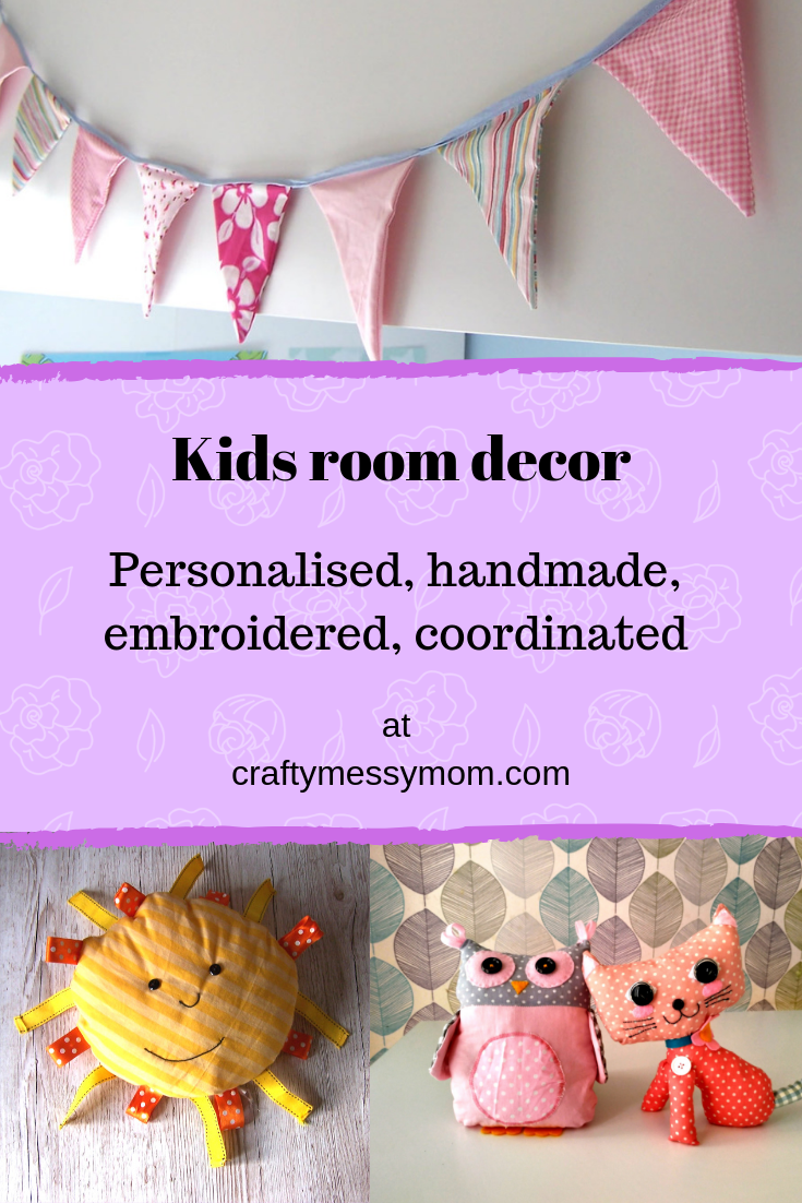 Kids room decor | pin - craftymessymom.com