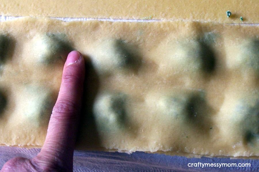 Ravioli recipe - step 7 at craftymessymom.com