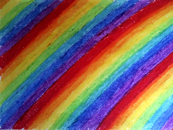 "Infinite rainbow" at craftymessymom.com by @marzia_fa