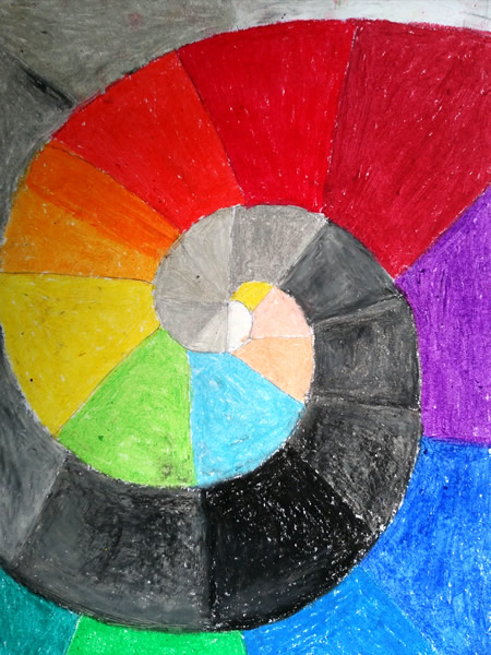 Paul Klee inspired drawing at craftymessymom.com by @marzia_fa