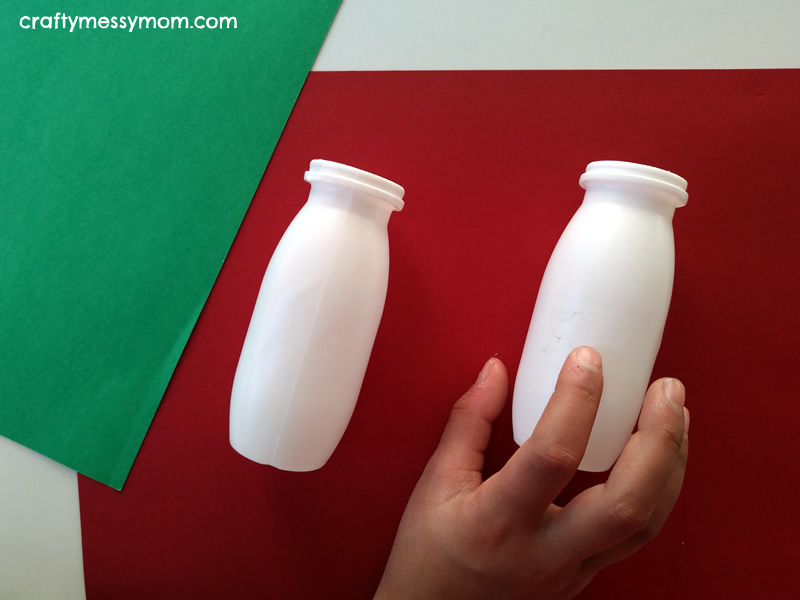 Christmas crafts - recycled material for a nativity scene at craftymessymom.com