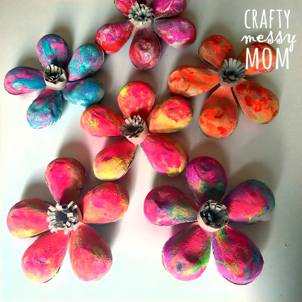 Pear tray flowers by craftymessymom